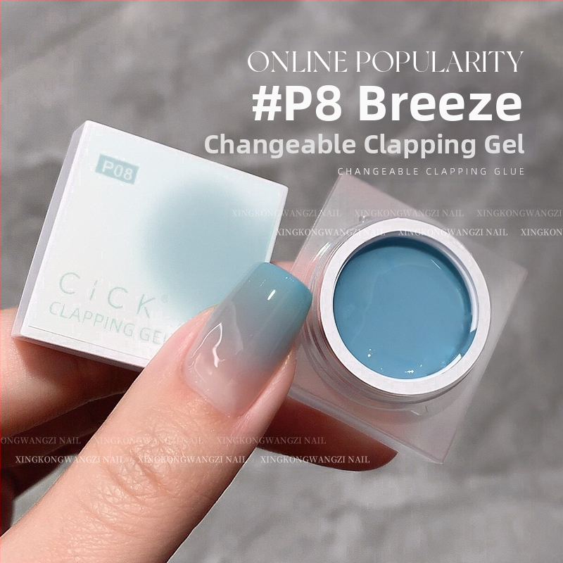 Maniküür Ümmargune ots Terav gradientkäsn Pea Poke Pen Pat Liim Määrdunud Põsepuna Värvitud DIY Küünesalongi Tööriist