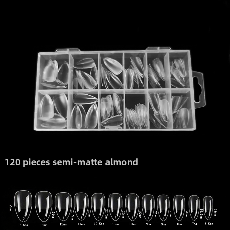 600 karbis küünekunsti küünetükki, volditud, jäljeta, nikerdamata, täiskleebisega, poolmatt, lühike, ruudukujuline, balleti kunstküüneplaaster