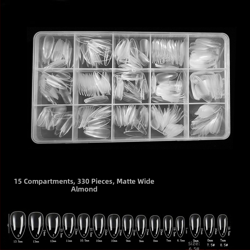 600 karbis küünekunsti küünetükki, volditud, jäljeta, nikerdamata, täiskleebisega, poolmatt, lühike, ruudukujuline, balleti kunstküüneplaaster