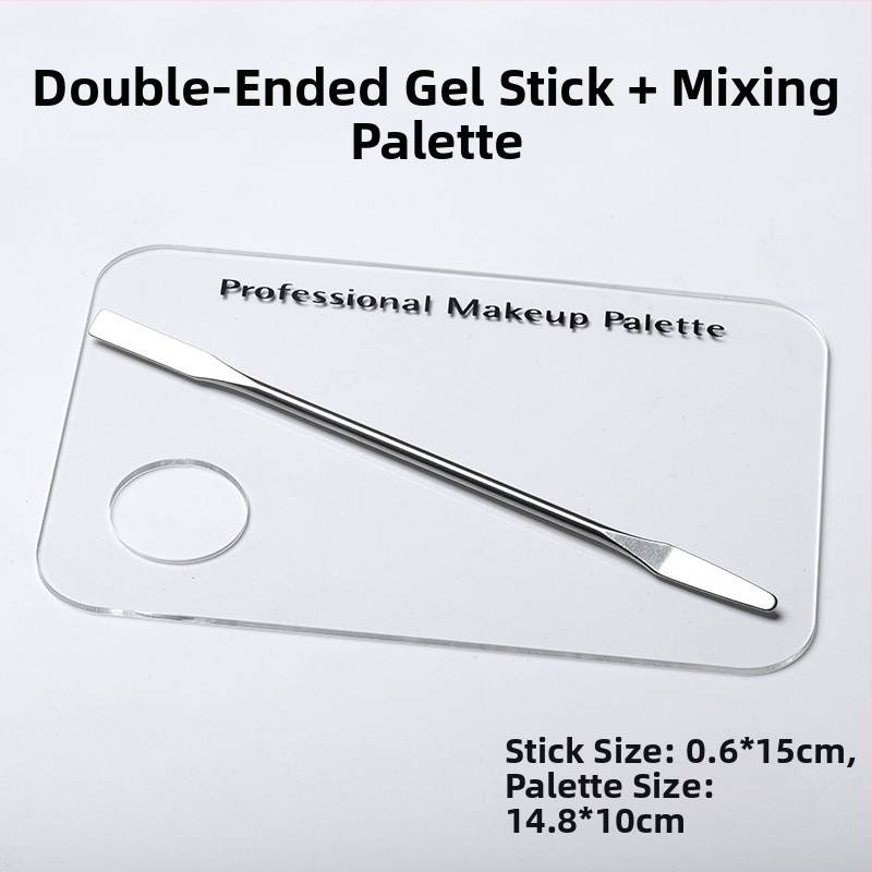 Maniküür Ümmargune ots Terav gradientkäsn Pea Poke Pen Pat Liim Määrdunud Põsepuna Värvitud DIY Küünesalongi Tööriist