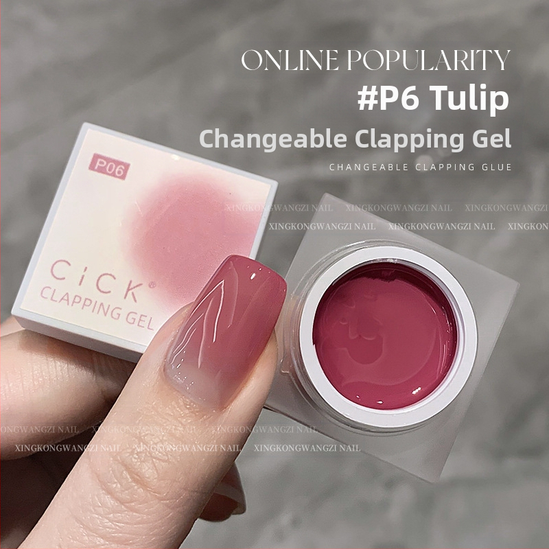 Maniküür Ümmargune ots Terav gradientkäsn Pea Poke Pen Pat Liim Määrdunud Põsepuna Värvitud DIY Küünesalongi Tööriist