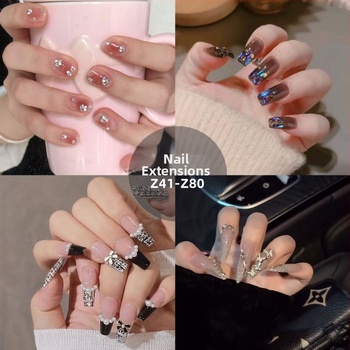 Z41-80 teemantküünelakk, prantsuse Simi värvitud kroonlehtedega, elegantne prantsuse küünelakk, hulgimüük