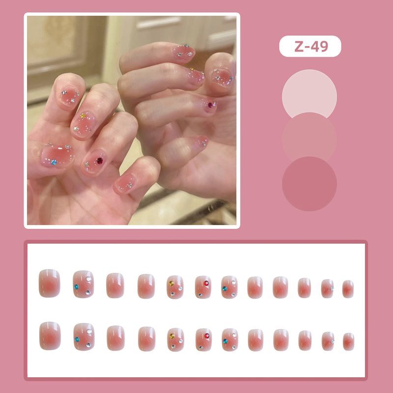 Z41-80 teemantküünelakk, prantsuse Simi värvitud kroonlehtedega, elegantne prantsuse küünelakk, hulgimüük