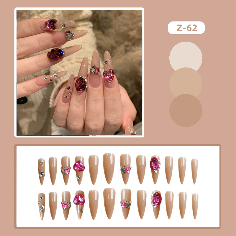 Z41-80 teemantküünelakk, prantsuse Simi värvitud kroonlehtedega, elegantne prantsuse küünelakk, hulgimüük
