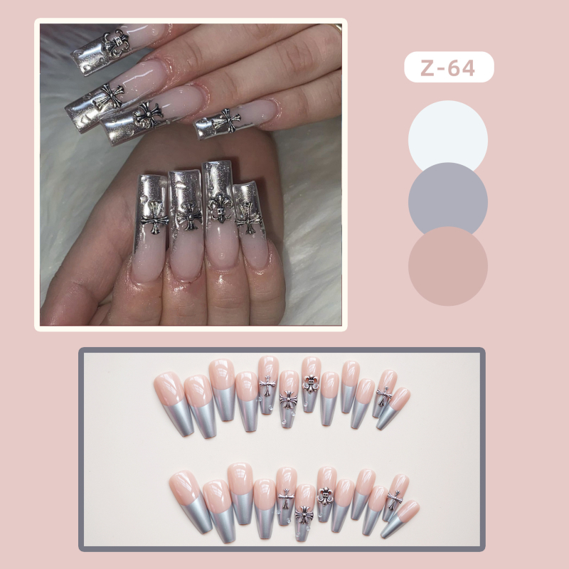 Z41-80 teemantküünelakk, prantsuse Simi värvitud kroonlehtedega, elegantne prantsuse küünelakk, hulgimüük