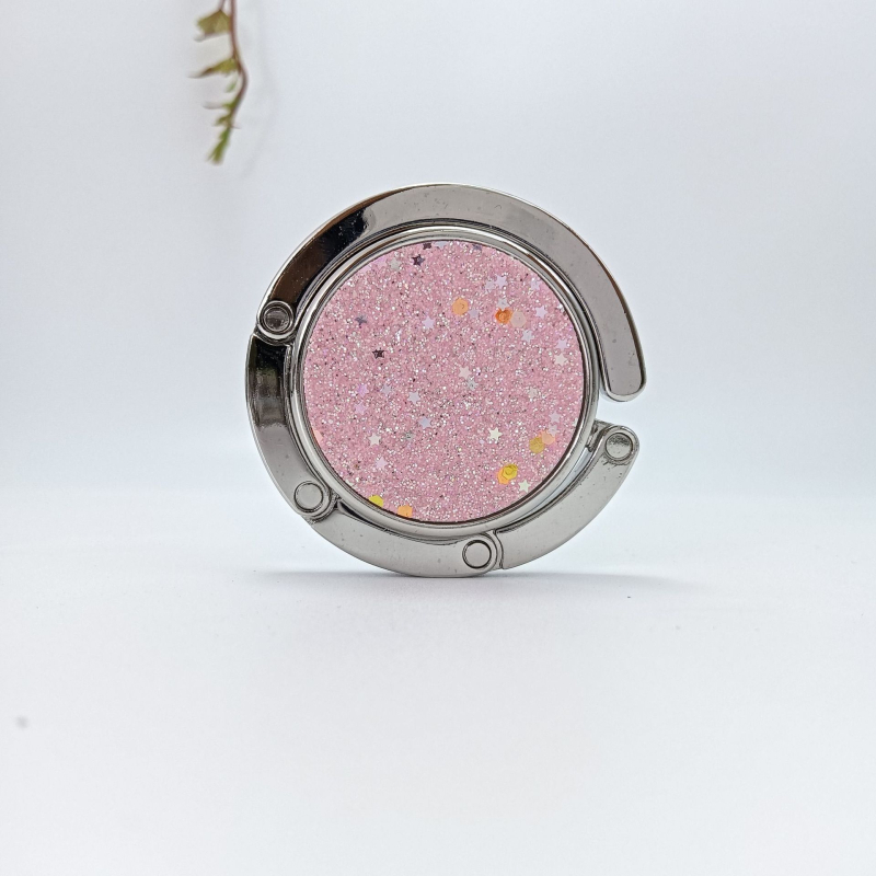 Kokkupandav kaasaskantav ümmargune laud käekoti konks õpilase koolikoti konksu kott konksu käsitöö kingitus