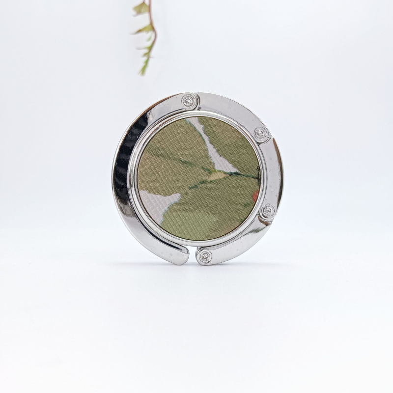 Kokkupandav kaasaskantav ümmargune laud käekoti konks õpilase koolikoti konksu kott konksu käsitöö kingitus