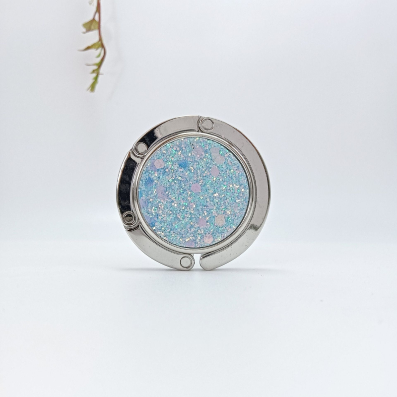 Kokkupandav kaasaskantav ümmargune laud käekoti konks õpilase koolikoti konksu kott konksu käsitöö kingitus