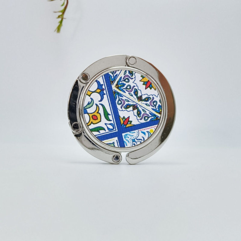 Kokkupandav kaasaskantav ümmargune laud käekoti konks õpilase koolikoti konksu kott konksu käsitöö kingitus