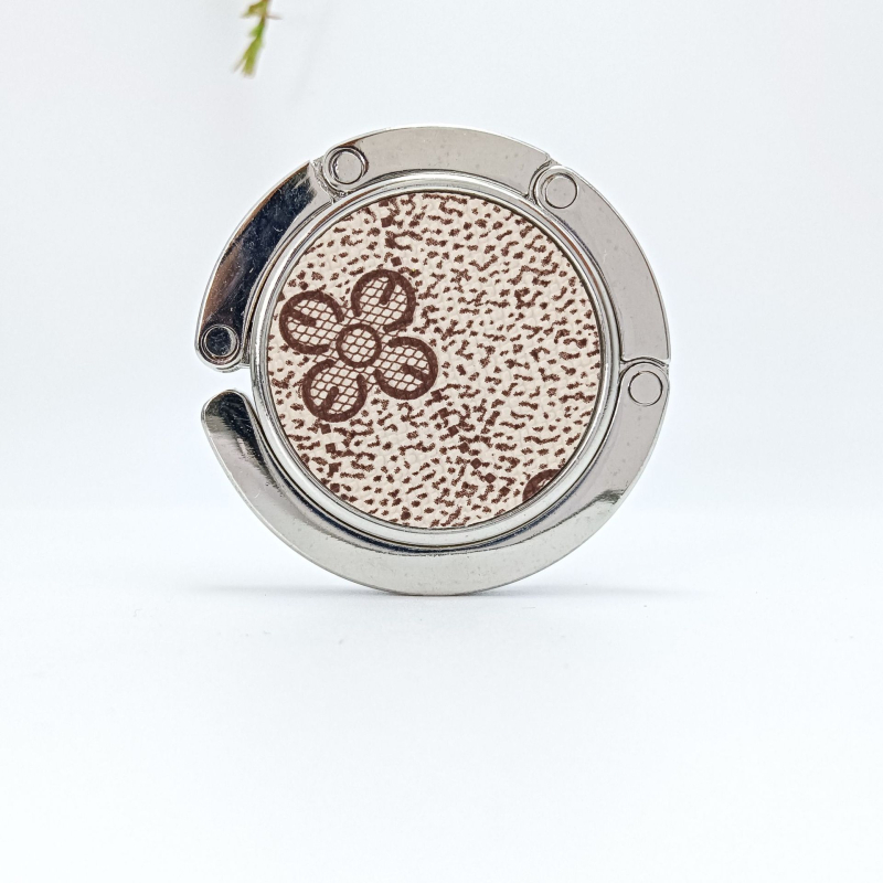 Kokkupandav kaasaskantav ümmargune laud käekoti konks õpilase koolikoti konksu kott konksu käsitöö kingitus