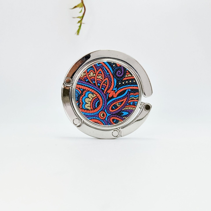 Kokkupandav kaasaskantav ümmargune laud käekoti konks õpilase koolikoti konksu kott konksu käsitöö kingitus