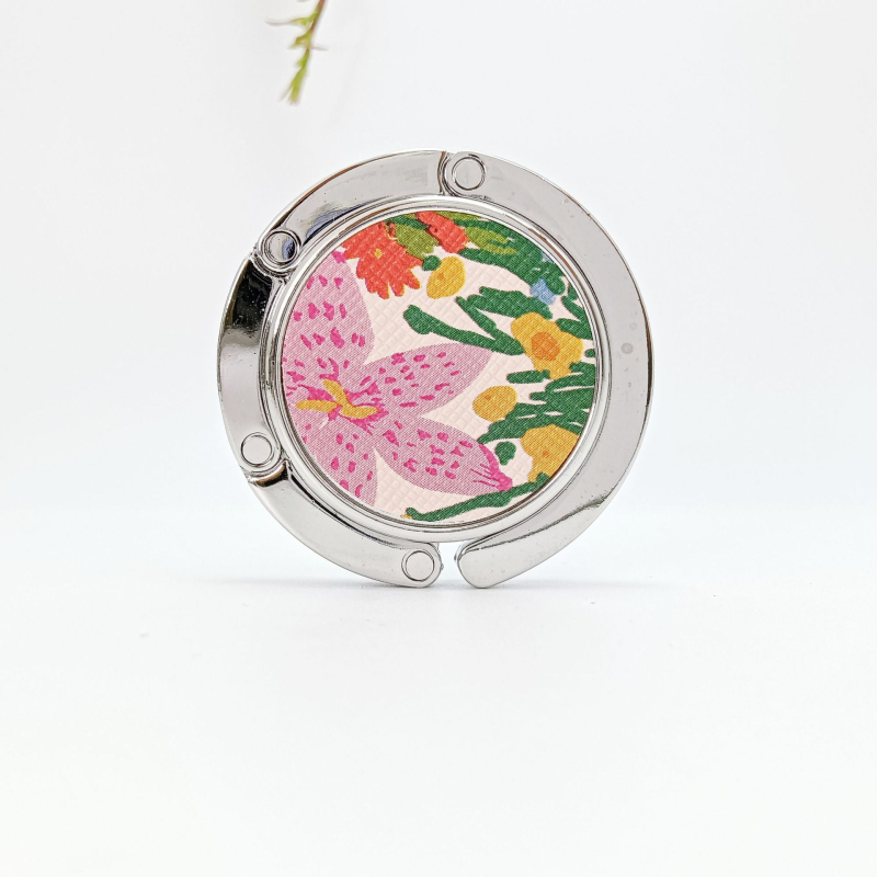 Kokkupandav kaasaskantav ümmargune laud käekoti konks õpilase koolikoti konksu kott konksu käsitöö kingitus