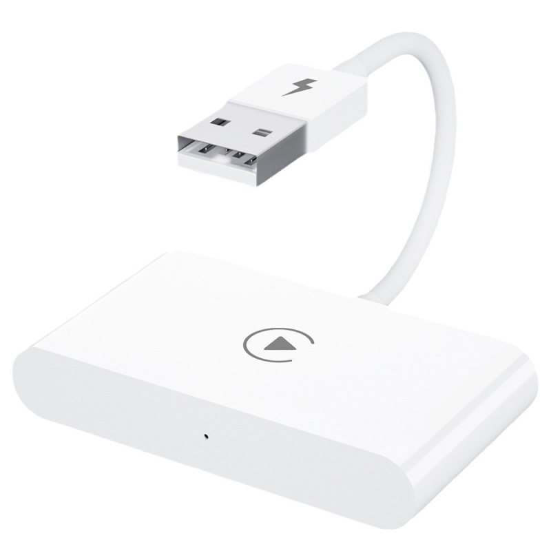 Sobib Apple`i mobiiltelefoni CarPlay originaalse auto juhtmega juhtmevaba intelligentse AIBOX-i kasti-auto adapteriga