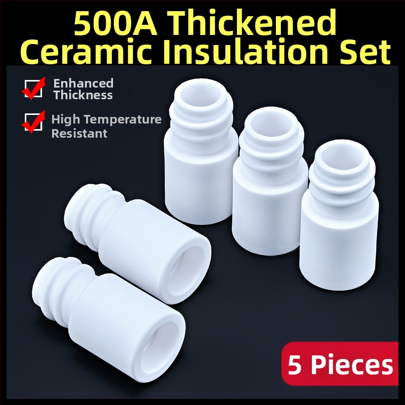 1K kaitseotsik Euroopa gaasiga varjestatud keevituspüstoli lisatarvikud õhuvaba kaitsehülssotsik 200A keraamiline kahe varjestusega keevitusmasina portselanotsik