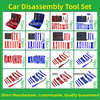 Autotööstuse plastdetailide eemaldamise tööriistakomplekt sobib helisüsteemi kaitseraudade, armatuurlaua, salongi pandlate jms jaoks. Tootja on spetsialiseerunud...