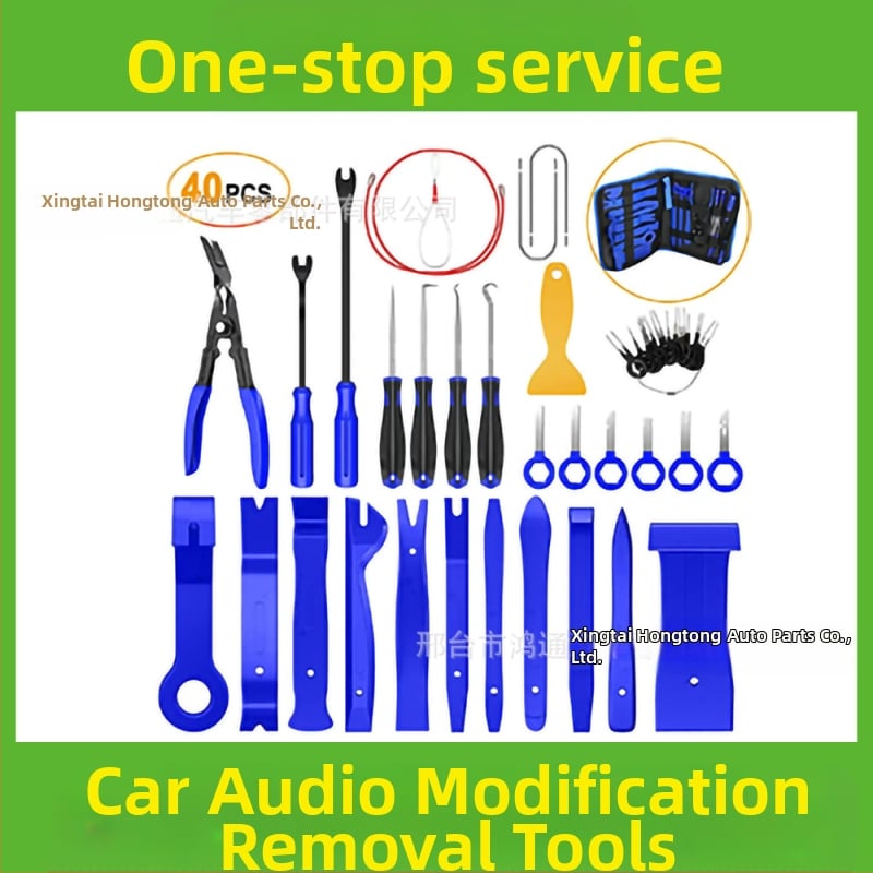 Autotööstuse plastdetailide eemaldamise tööriistakomplekt sobib helisüsteemi kaitseraudade, armatuurlaua, salongi pandlate jms jaoks. Tootja on spetsialiseerunud...