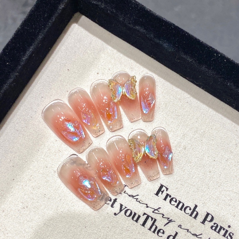 Nauja rankomis nešiotų nagų kolekcija, didmeninė prekyba, nuimamais dirbtiniais nagais, ilgi trumpi nagų lopinėliai, šaltinio darbai