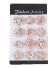 Euroopa ja Ameerika moekaardi väike pross, inkrusteeritud rhinestonesulamist korsett käsitsi lille rõivaaksessuaaride nööpnõelte tootjate hulgimüük