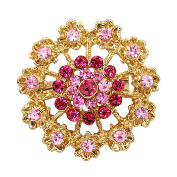 Euroopa ja Ameerika moekaardi väike pross, inkrusteeritud rhinestonesulamist korsett käsitsi lille rõivaaksessuaaride nööpnõelte tootjate hulgimüük