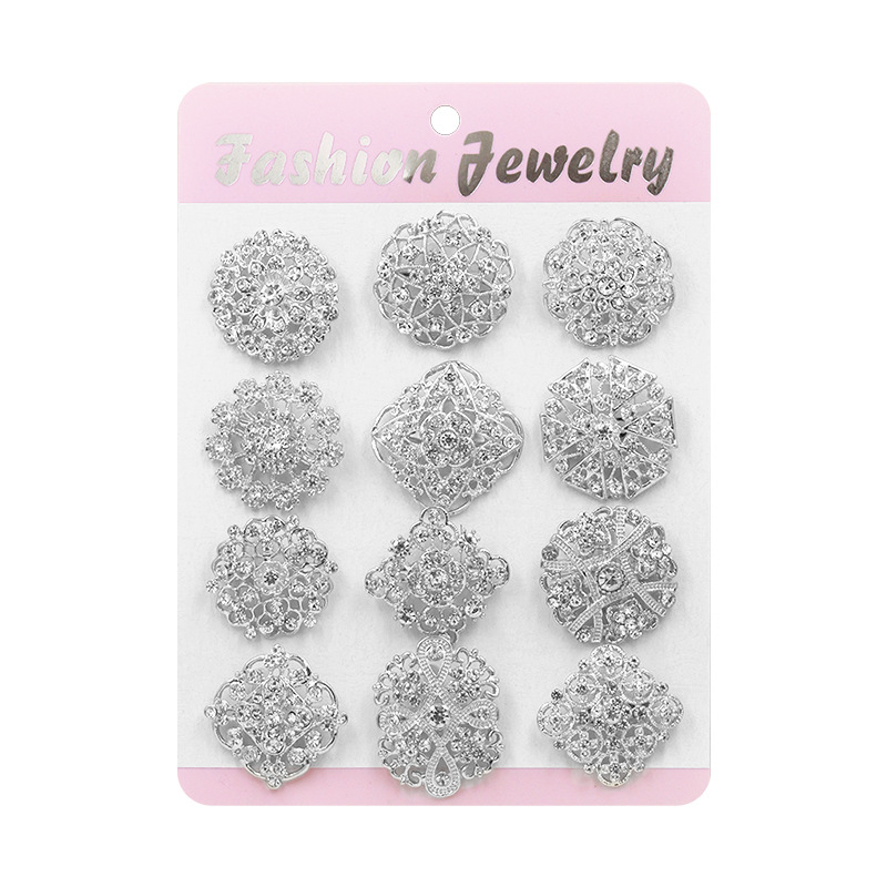 Euroopa ja Ameerika moekaardi väike pross, inkrusteeritud rhinestonesulamist korsett käsitsi lille rõivaaksessuaaride nööpnõelte tootjate hulgimüük