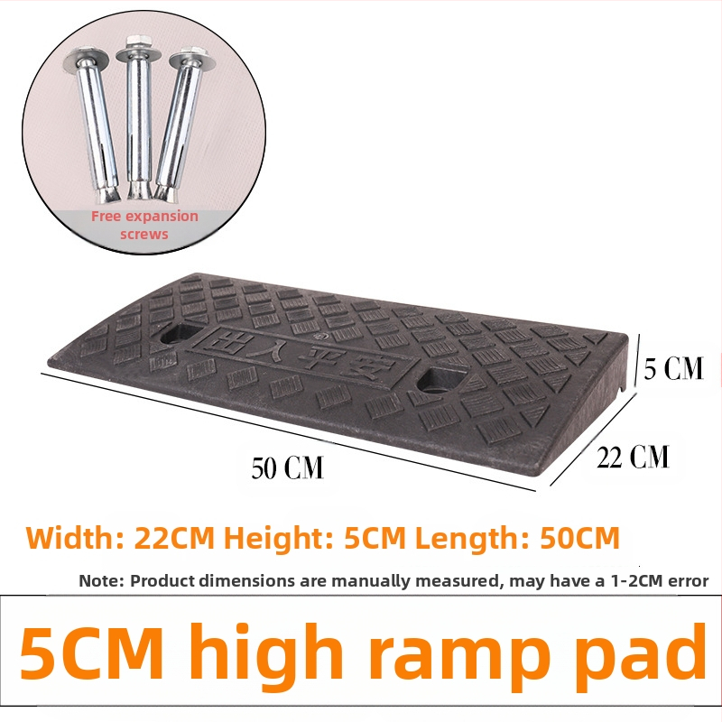 Μαξιλάρι για να ανεβείτε στο αυτοκίνητο, τον δρόμο και την άκρη του δρόμου, πλαστικό μαξιλάρι κατωφλιού οικιακής χρήσης, μαξιλάρι τριγωνικής κλίσης σκαλοπατιού, μαξιλάρι σκαλοπατιού με κλίση δοντιού