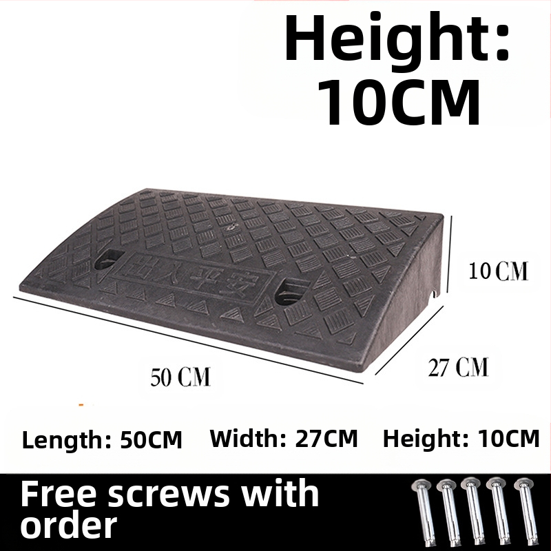 Μαξιλάρι για να ανεβείτε στο αυτοκίνητο, τον δρόμο και την άκρη του δρόμου, πλαστικό μαξιλάρι κατωφλιού οικιακής χρήσης, μαξιλάρι τριγωνικής κλίσης σκαλοπατιού, μαξιλάρι σκαλοπατιού με κλίση δοντιού