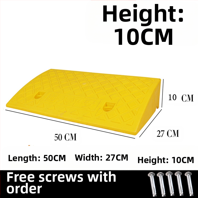 Μαξιλάρι για να ανεβείτε στο αυτοκίνητο, τον δρόμο και την άκρη του δρόμου, πλαστικό μαξιλάρι κατωφλιού οικιακής χρήσης, μαξιλάρι τριγωνικής κλίσης σκαλοπατιού, μαξιλάρι σκαλοπατιού με κλίση δοντιού