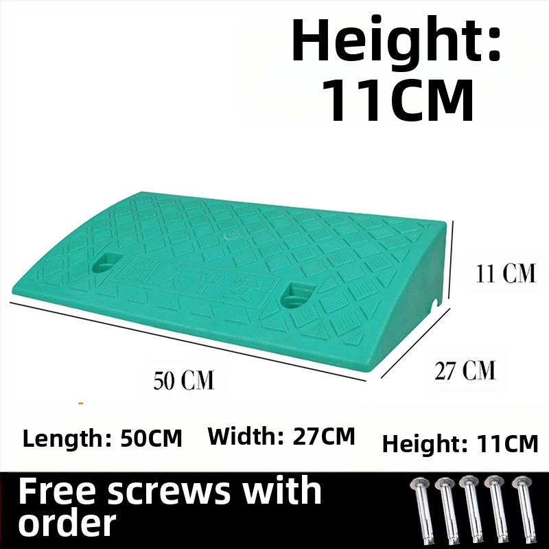 Μαξιλάρι για να ανεβείτε στο αυτοκίνητο, τον δρόμο και την άκρη του δρόμου, πλαστικό μαξιλάρι κατωφλιού οικιακής χρήσης, μαξιλάρι τριγωνικής κλίσης σκαλοπατιού, μαξιλάρι σκαλοπατιού με κλίση δοντιού