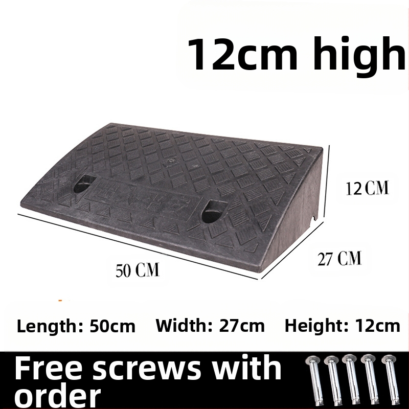 Μαξιλάρι για να ανεβείτε στο αυτοκίνητο, τον δρόμο και την άκρη του δρόμου, πλαστικό μαξιλάρι κατωφλιού οικιακής χρήσης, μαξιλάρι τριγωνικής κλίσης σκαλοπατιού, μαξιλάρι σκαλοπατιού με κλίση δοντιού