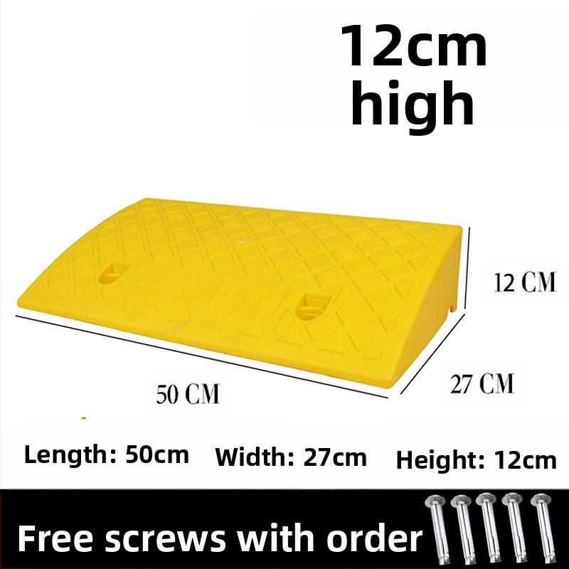 Μαξιλάρι για να ανεβείτε στο αυτοκίνητο, τον δρόμο και την άκρη του δρόμου, πλαστικό μαξιλάρι κατωφλιού οικιακής χρήσης, μαξιλάρι τριγωνικής κλίσης σκαλοπατιού, μαξιλάρι σκαλοπατιού με κλίση δοντιού