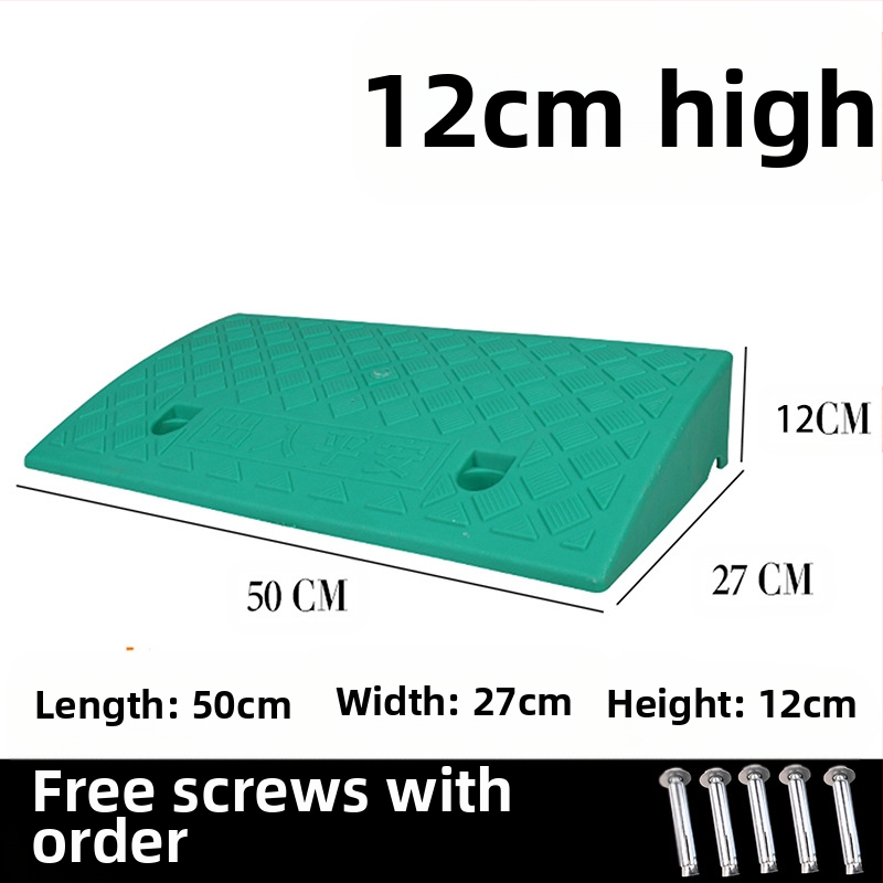 Μαξιλάρι για να ανεβείτε στο αυτοκίνητο, τον δρόμο και την άκρη του δρόμου, πλαστικό μαξιλάρι κατωφλιού οικιακής χρήσης, μαξιλάρι τριγωνικής κλίσης σκαλοπατιού, μαξιλάρι σκαλοπατιού με κλίση δοντιού