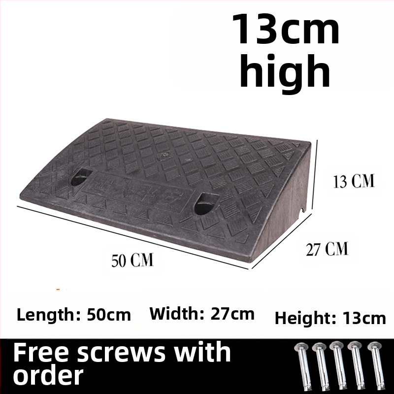 Μαξιλάρι για να ανεβείτε στο αυτοκίνητο, τον δρόμο και την άκρη του δρόμου, πλαστικό μαξιλάρι κατωφλιού οικιακής χρήσης, μαξιλάρι τριγωνικής κλίσης σκαλοπατιού, μαξιλάρι σκαλοπατιού με κλίση δοντιού