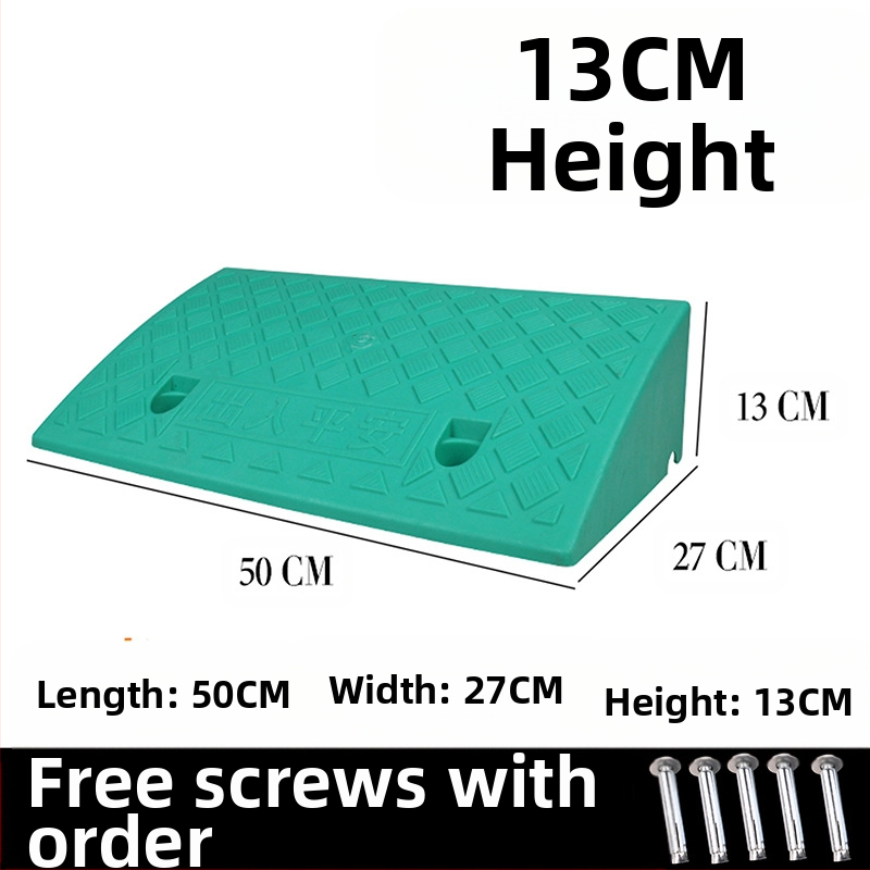 Μαξιλάρι για να ανεβείτε στο αυτοκίνητο, τον δρόμο και την άκρη του δρόμου, πλαστικό μαξιλάρι κατωφλιού οικιακής χρήσης, μαξιλάρι τριγωνικής κλίσης σκαλοπατιού, μαξιλάρι σκαλοπατιού με κλίση δοντιού