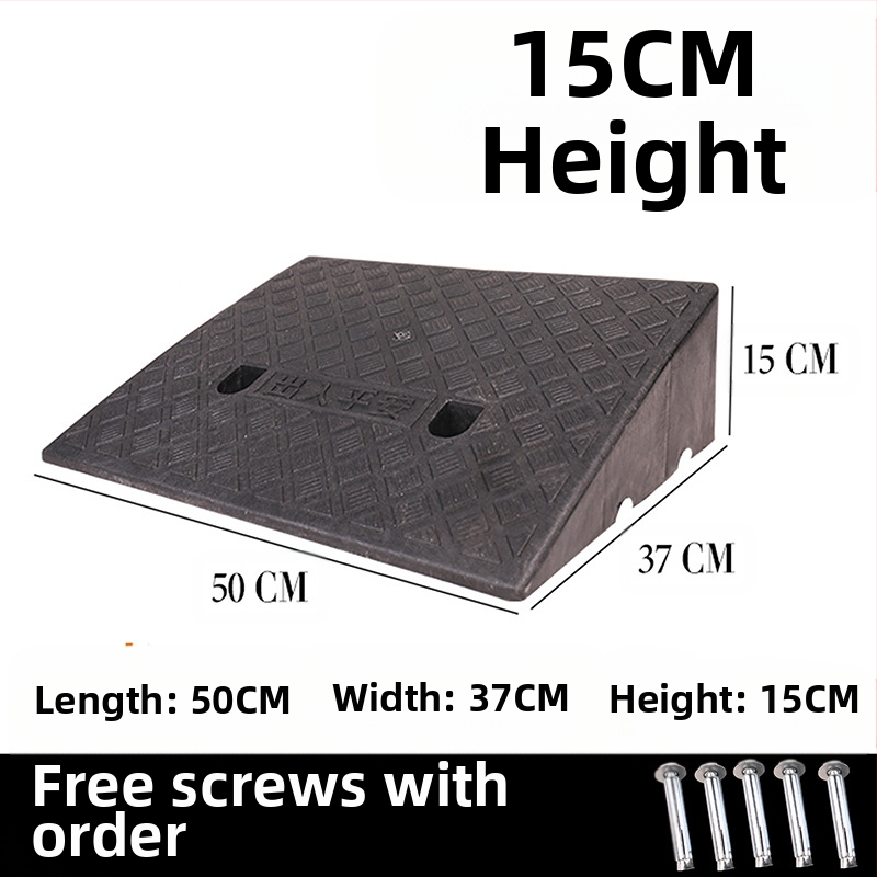 Μαξιλάρι για να ανεβείτε στο αυτοκίνητο, τον δρόμο και την άκρη του δρόμου, πλαστικό μαξιλάρι κατωφλιού οικιακής χρήσης, μαξιλάρι τριγωνικής κλίσης σκαλοπατιού, μαξιλάρι σκαλοπατιού με κλίση δοντιού