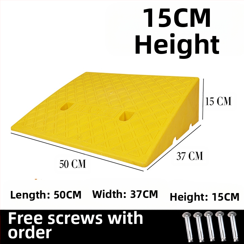 Μαξιλάρι για να ανεβείτε στο αυτοκίνητο, τον δρόμο και την άκρη του δρόμου, πλαστικό μαξιλάρι κατωφλιού οικιακής χρήσης, μαξιλάρι τριγωνικής κλίσης σκαλοπατιού, μαξιλάρι σκαλοπατιού με κλίση δοντιού