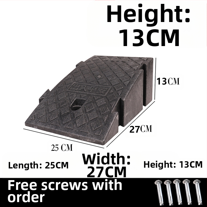 Μαξιλάρι για να ανεβείτε στο αυτοκίνητο, τον δρόμο και την άκρη του δρόμου, πλαστικό μαξιλάρι κατωφλιού οικιακής χρήσης, μαξιλάρι τριγωνικής κλίσης σκαλοπατιού, μαξιλάρι σκαλοπατιού με κλίση δοντιού