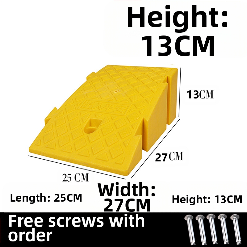 Μαξιλάρι για να ανεβείτε στο αυτοκίνητο, τον δρόμο και την άκρη του δρόμου, πλαστικό μαξιλάρι κατωφλιού οικιακής χρήσης, μαξιλάρι τριγωνικής κλίσης σκαλοπατιού, μαξιλάρι σκαλοπατιού με κλίση δοντιού