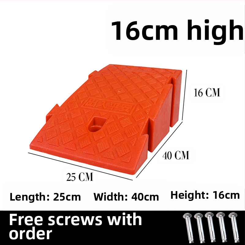 Μαξιλάρι για να ανεβείτε στο αυτοκίνητο, τον δρόμο και την άκρη του δρόμου, πλαστικό μαξιλάρι κατωφλιού οικιακής χρήσης, μαξιλάρι τριγωνικής κλίσης σκαλοπατιού, μαξιλάρι σκαλοπατιού με κλίση δοντιού