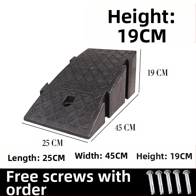 Μαξιλάρι για να ανεβείτε στο αυτοκίνητο, τον δρόμο και την άκρη του δρόμου, πλαστικό μαξιλάρι κατωφλιού οικιακής χρήσης, μαξιλάρι τριγωνικής κλίσης σκαλοπατιού, μαξιλάρι σκαλοπατιού με κλίση δοντιού