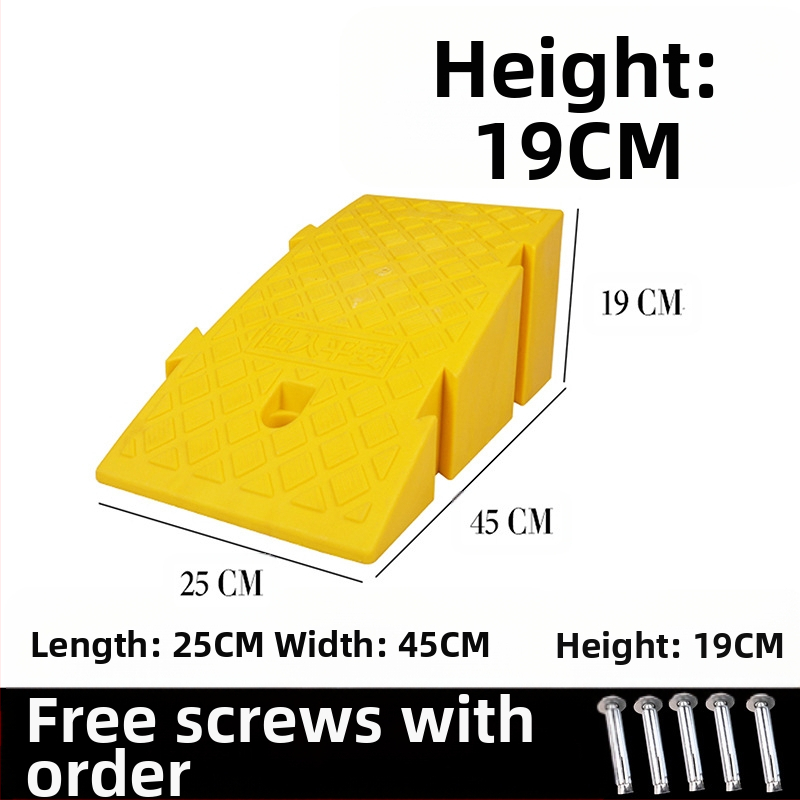 Μαξιλάρι για να ανεβείτε στο αυτοκίνητο, τον δρόμο και την άκρη του δρόμου, πλαστικό μαξιλάρι κατωφλιού οικιακής χρήσης, μαξιλάρι τριγωνικής κλίσης σκαλοπατιού, μαξιλάρι σκαλοπατιού με κλίση δοντιού