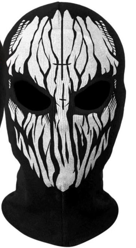 Piiriülesed tootjad Halloweeni cs peakatted Call of Duty isiksuse kummituspeakatted tuulekindel soe ratsapeakate mask