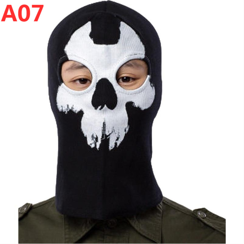 Piiriülesed tootjad Halloweeni cs peakatted Call of Duty isiksuse kummituspeakatted tuulekindel soe ratsapeakate mask