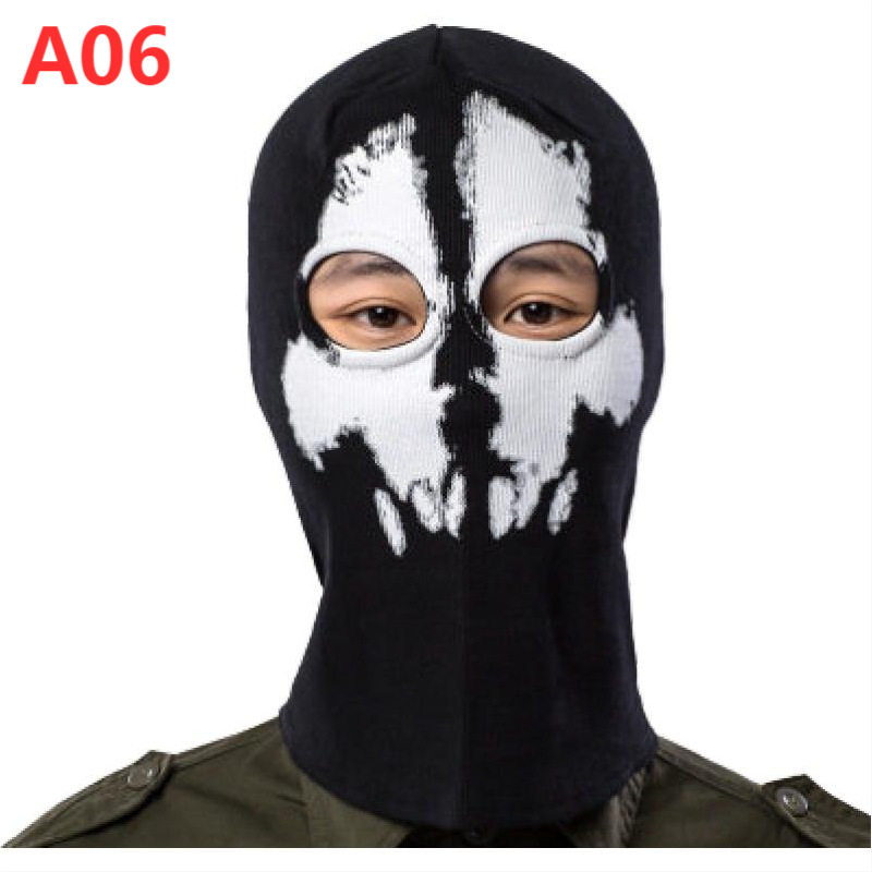 Piiriülesed tootjad Halloweeni cs peakatted Call of Duty isiksuse kummituspeakatted tuulekindel soe ratsapeakate mask