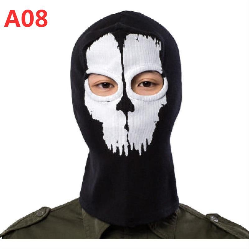 Piiriülesed tootjad Halloweeni cs peakatted Call of Duty isiksuse kummituspeakatted tuulekindel soe ratsapeakate mask