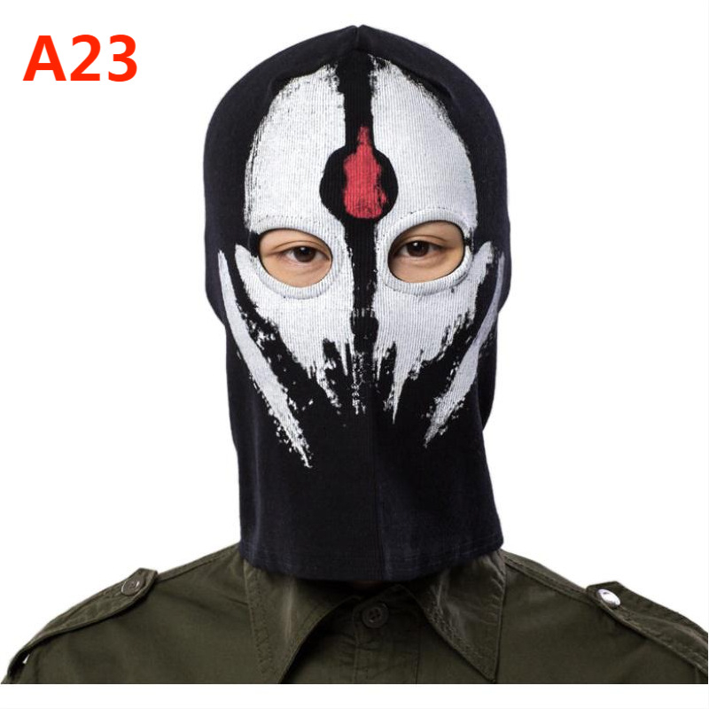 Piiriülesed tootjad Halloweeni cs peakatted Call of Duty isiksuse kummituspeakatted tuulekindel soe ratsapeakate mask