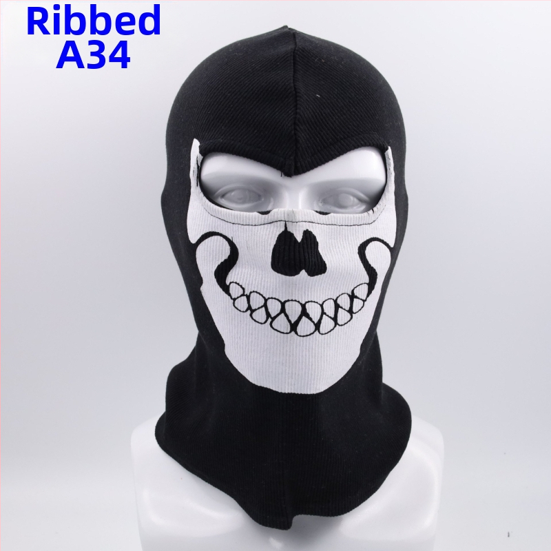 Piiriülesed tootjad Halloweeni cs peakatted Call of Duty isiksuse kummituspeakatted tuulekindel soe ratsapeakate mask