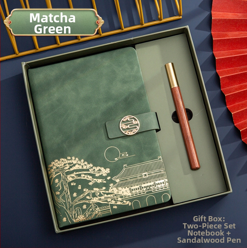 Poklon kutija za bilježnicu, odijelo za ispis, logotip National Tide, poslovni poklon, zadebljani blok A5, knjiga za sastanke tvrtke