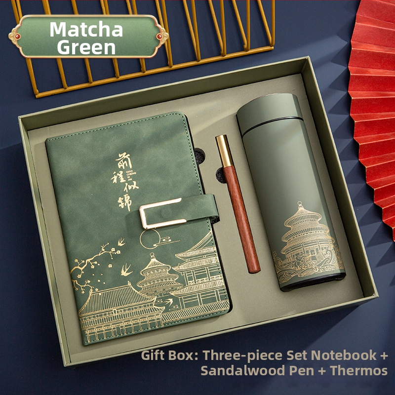 Poklon kutija za bilježnicu, odijelo za ispis, logotip National Tide, poslovni poklon, zadebljani blok A5, knjiga za sastanke tvrtke