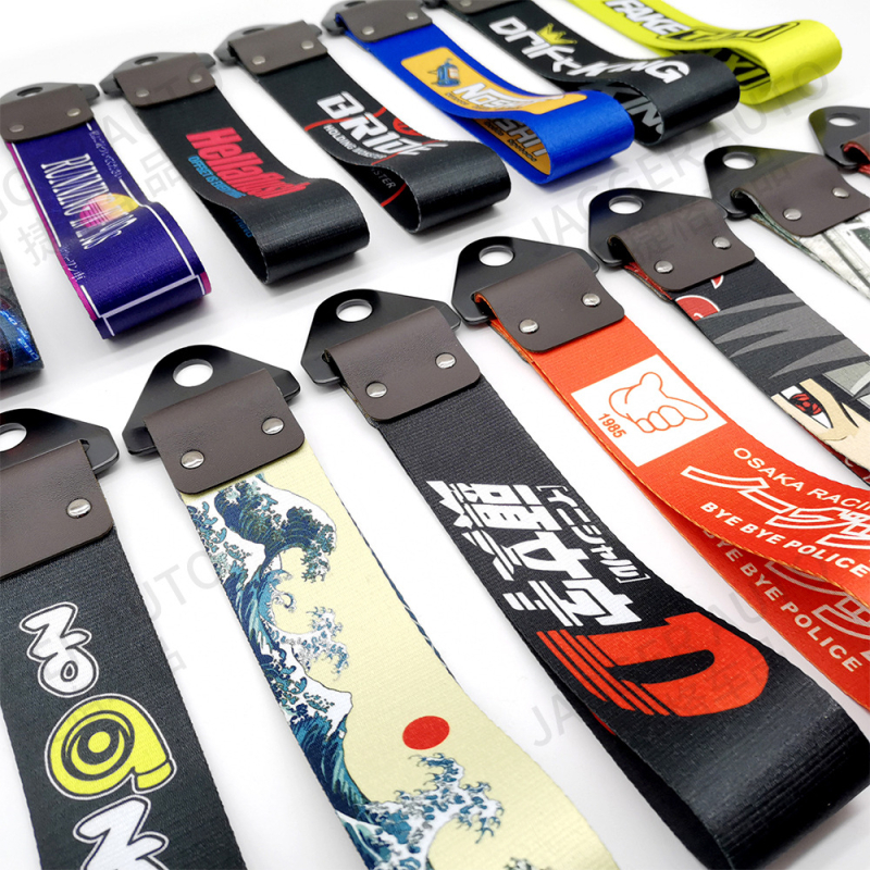 Digitaaltrüki kaitseraua esiosa kaitseraua kaunistus JDM modifitseeritud kultuurihaagise rihma veojõu köie lint Guangzhou laos hulgimüügis