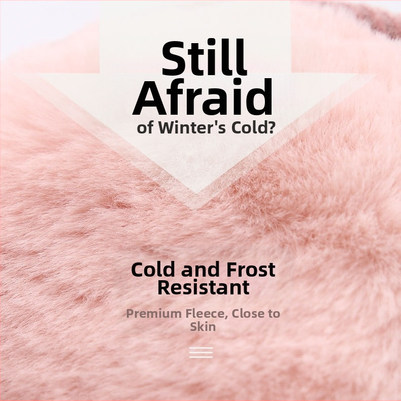 Zimné teplé chrániče sluchu, teplé pletené osemmiestne skladacie zadné vrecko na uši, kryt uší, jesenné a zimné teplé chrániče sluchu